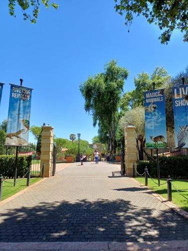 Montecasino bird garden entrance