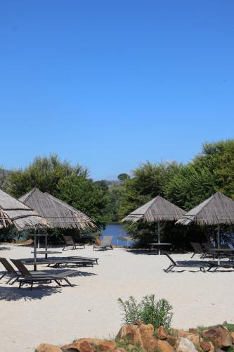 Cradle Moon lakeside Lodge Hiking Route Images of dam