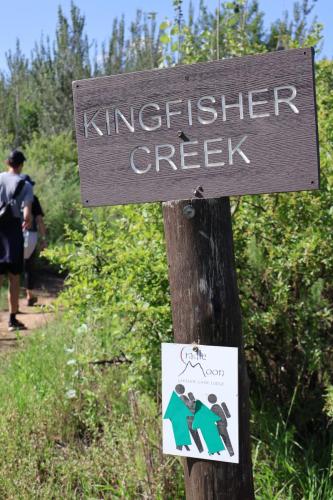 Cradle Moon lakeside Lodge Hiking Route Images of dam