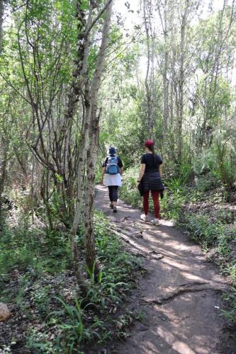 Cradle Moon lakeside Lodge Hiking Route Images of dam